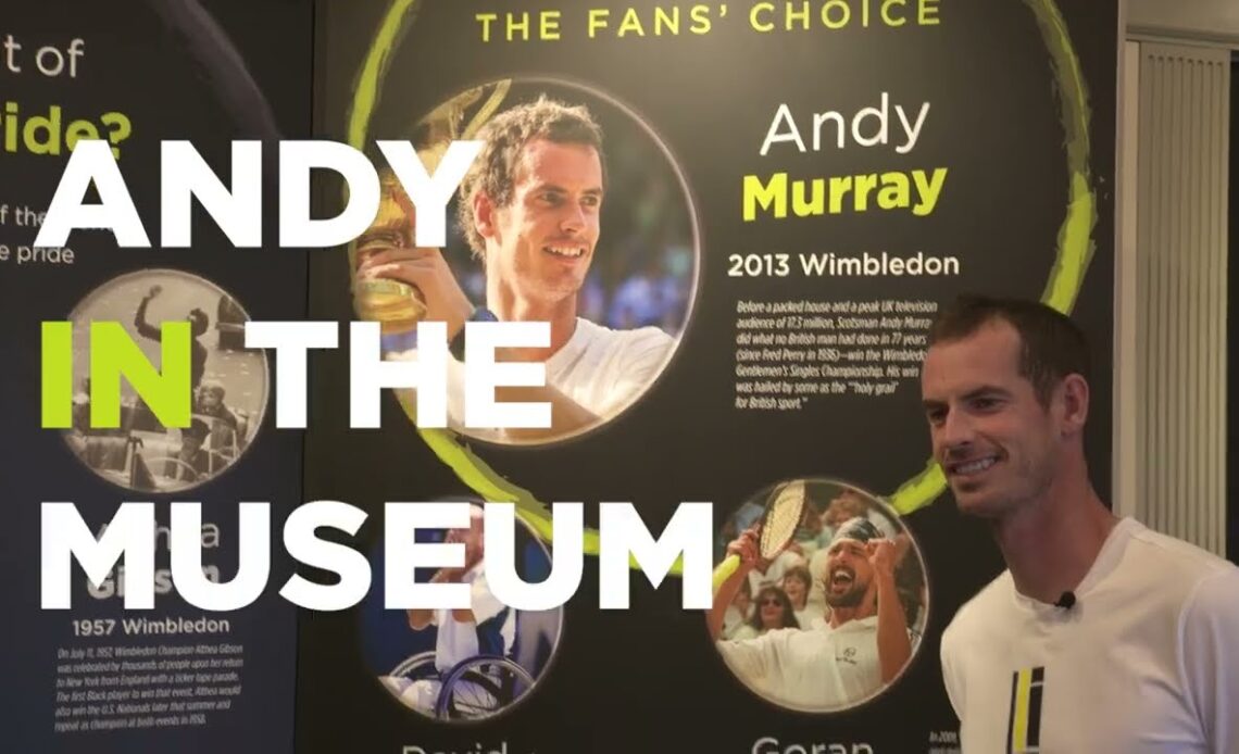 Andy Murray Tours the Museum