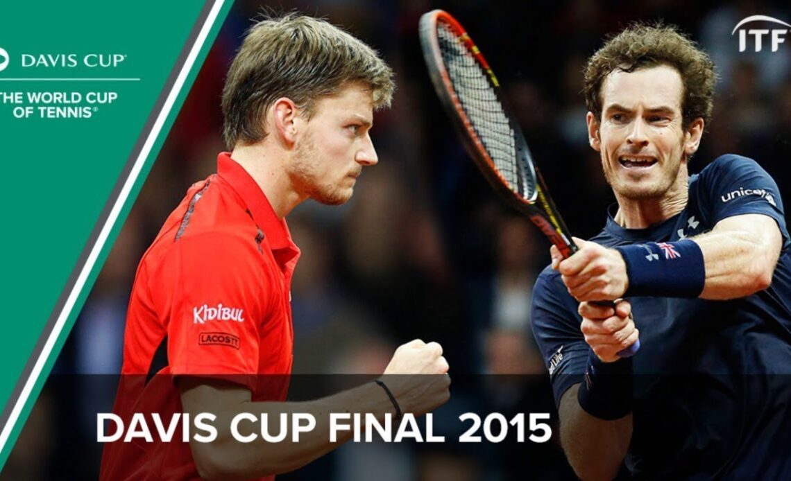 Andy Murray v David Goffin | Davis Cup Final 2015 | Full Match