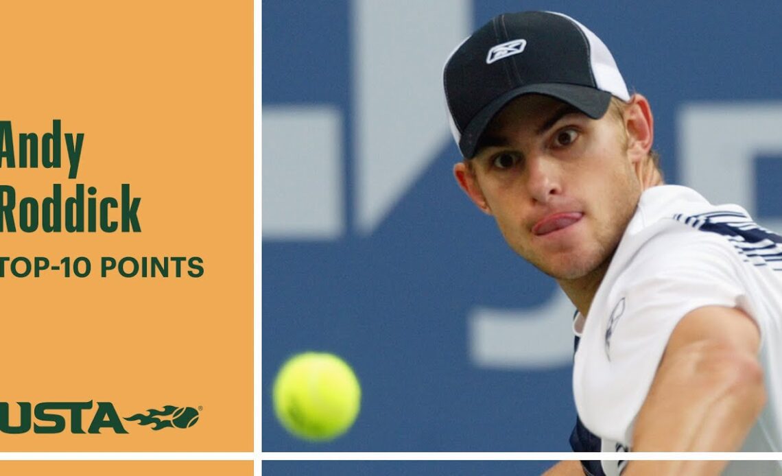Andy Roddick | Top-10 Points | US Open
