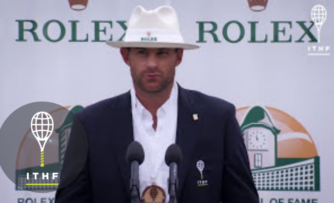 Andy Roddick's 2017 Induction Speech Highlights