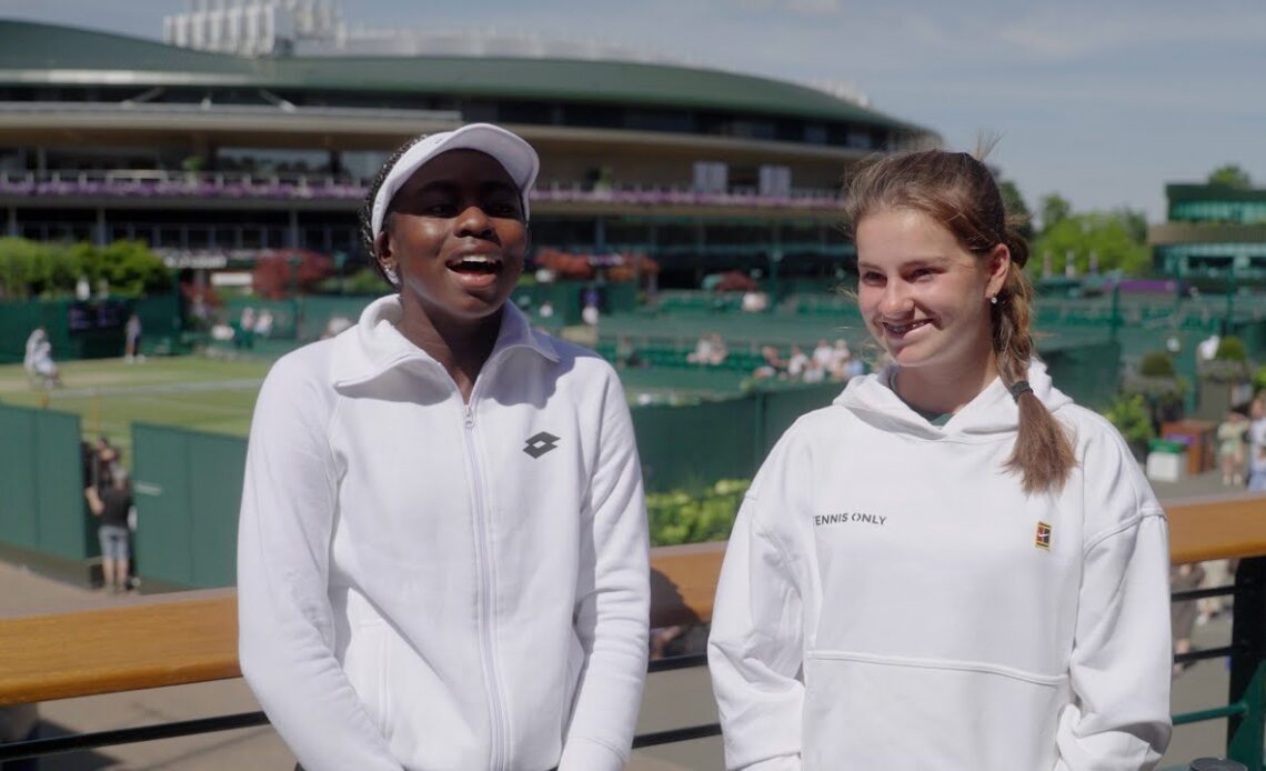 At Wimbledon: Kenya and the Grand Slam Player Development Touring Team has a Grand Slam champion.