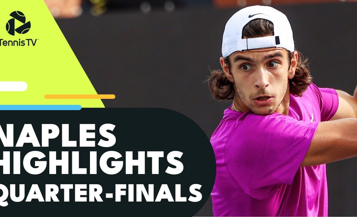 Berrettini, Musetti, Carreno Busta & Kecmanovic All Feature! | Naples 2022 Highlights Quarter-Finals