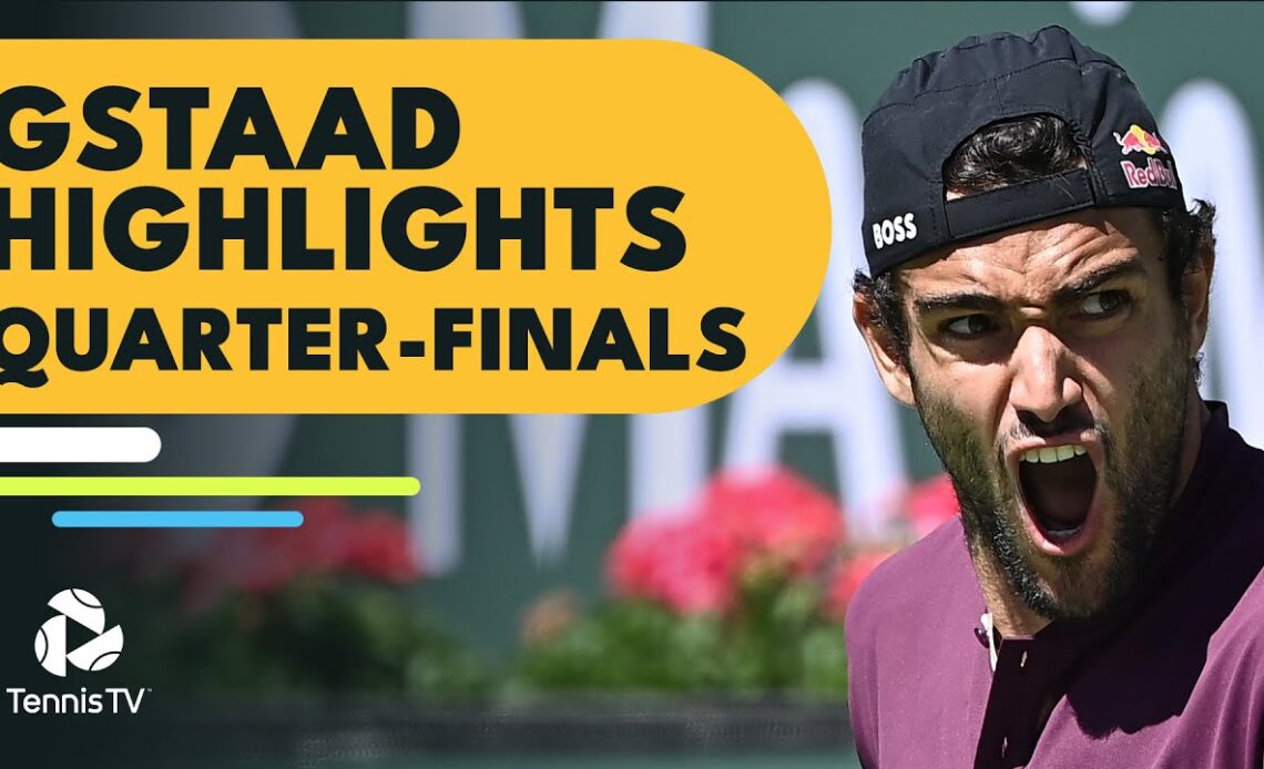 Berrettini, Thiem, Ruud & More In Action | Gstaad 2022 Quarter-Final Highlights