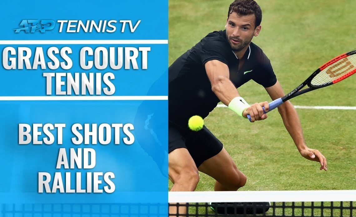 Best ATP Grass Court Shots And Rallies!