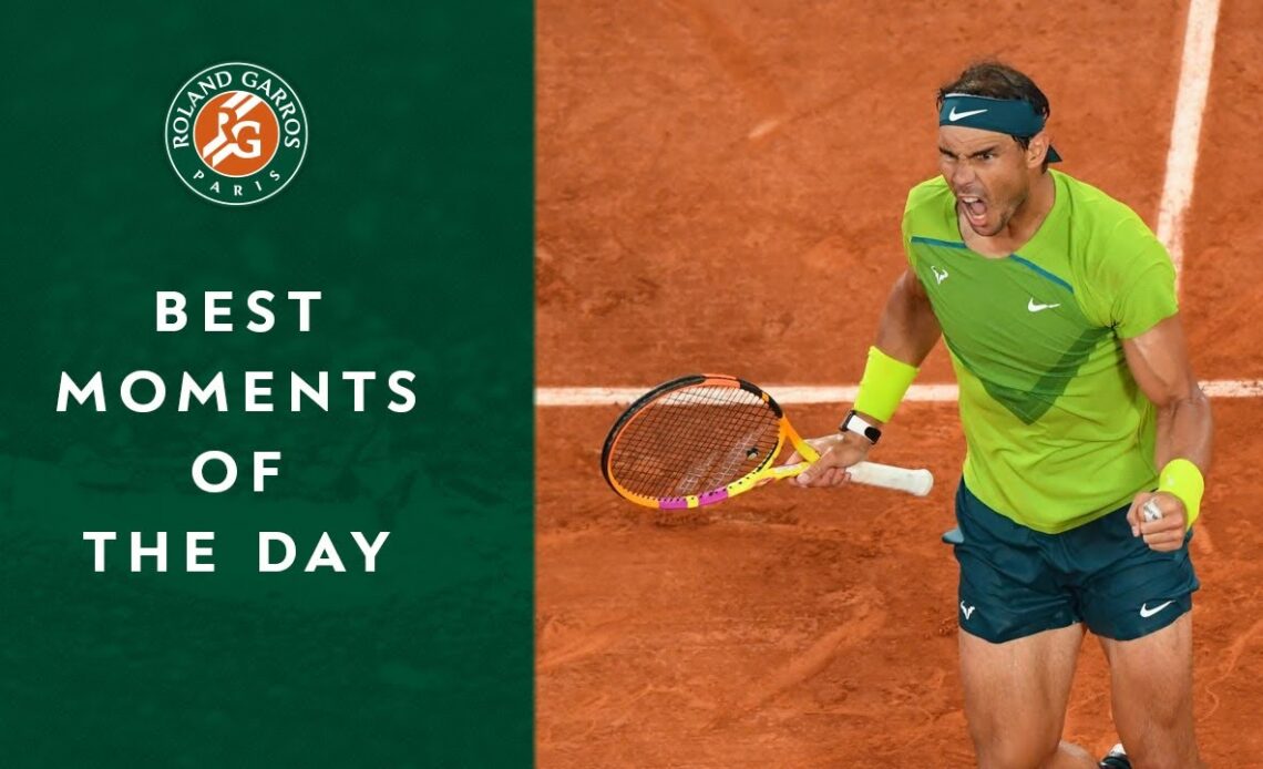 Best Moments of the Day #13 | Roland-Garros 2022