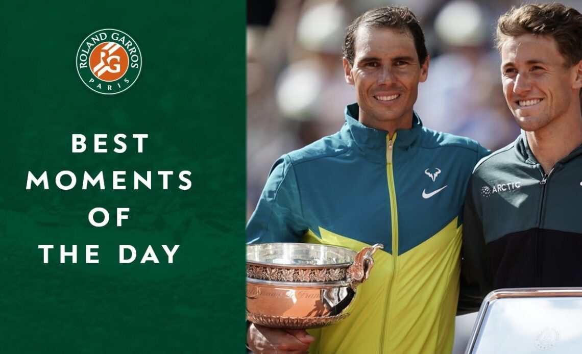 Best Moments of the Day #15 | Roland-Garros 2022