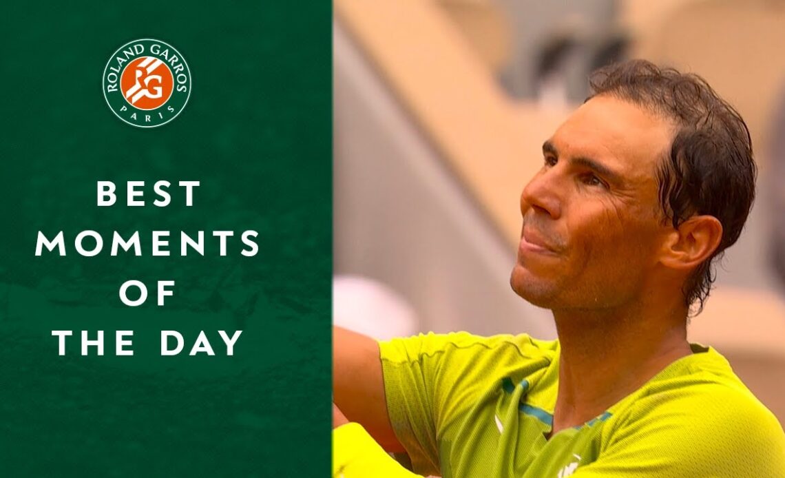 Best Moments of the Day #2 | Roland-Garros 2022