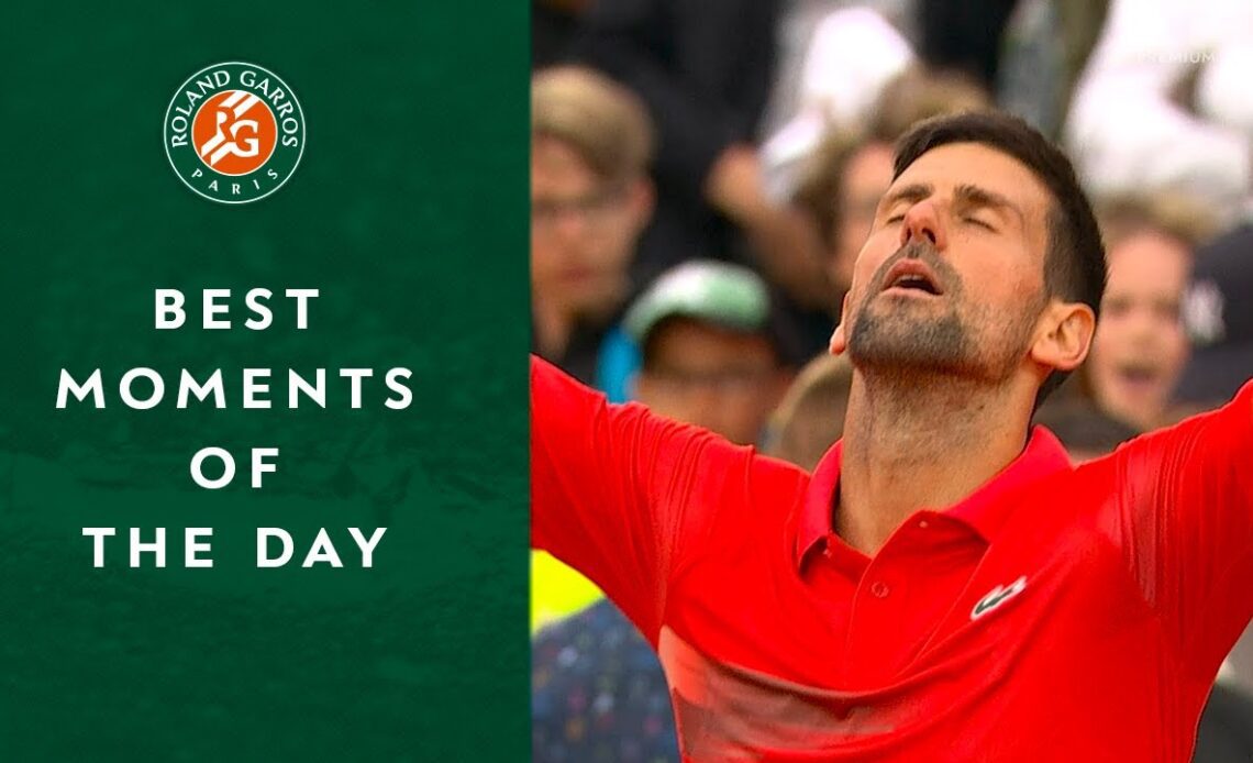 Best Moments of the Day #4 | Roland-Garros 2022