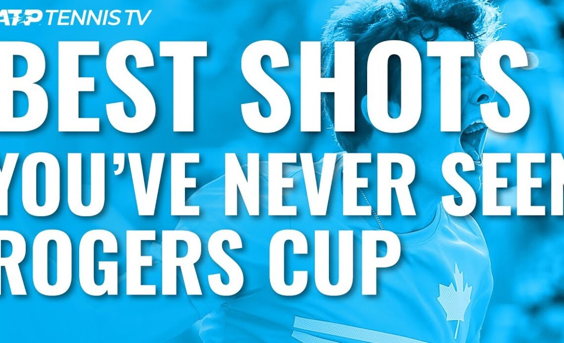 Best Shots You've Never Seen at the Rogers Cup!
