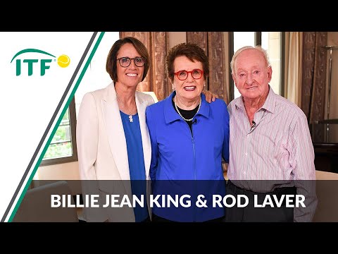 Billie Jean King and Rod Laver | Exclusive Interview | ITF