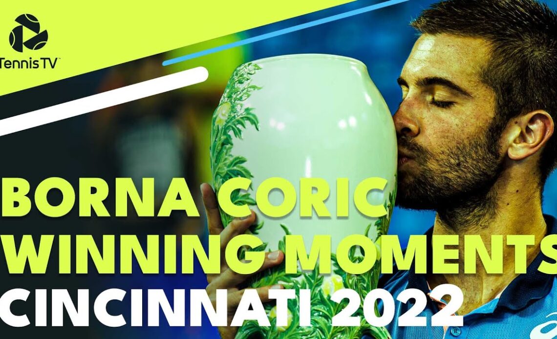 Borna Coric Trophy Lift & Speech | Cincinnati 2022