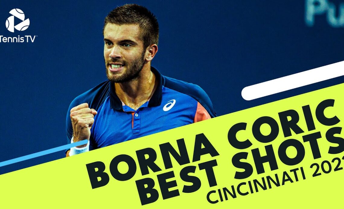 Borna Coric's Best Shots En Route To The Title | Cincinnati 2022