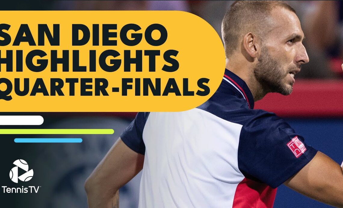 Brooksby, Nakashima Headline; Evans, Giron in Action | San Diego Quarter-Final Highlights