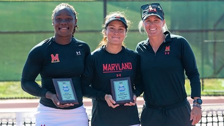 Brumfield and Cadar Earn 2022 ITA Atlantic Regionals Doubles Finalist Honors