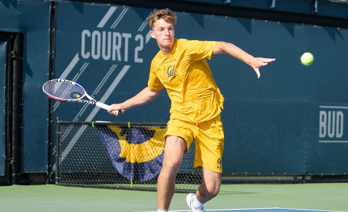 Cal Opens ITA Regionals In Berkeley