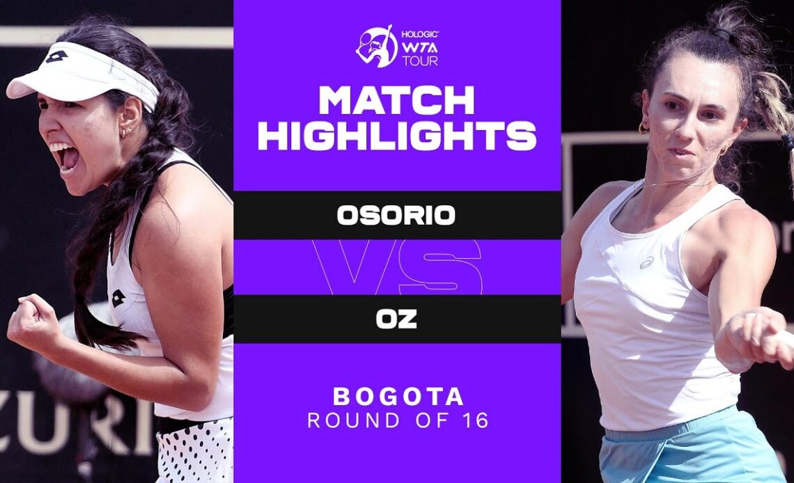 Camila Osorio vs. Ipek Oz | 2022 Bogota Round of 16 | WTA Match Highlights