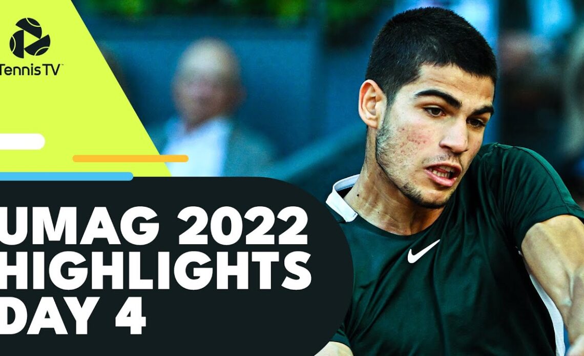 Carlos Alcaraz Begins His Title Defence; Musetti & Baez Feature | Umag 2022 Highlights Day 4