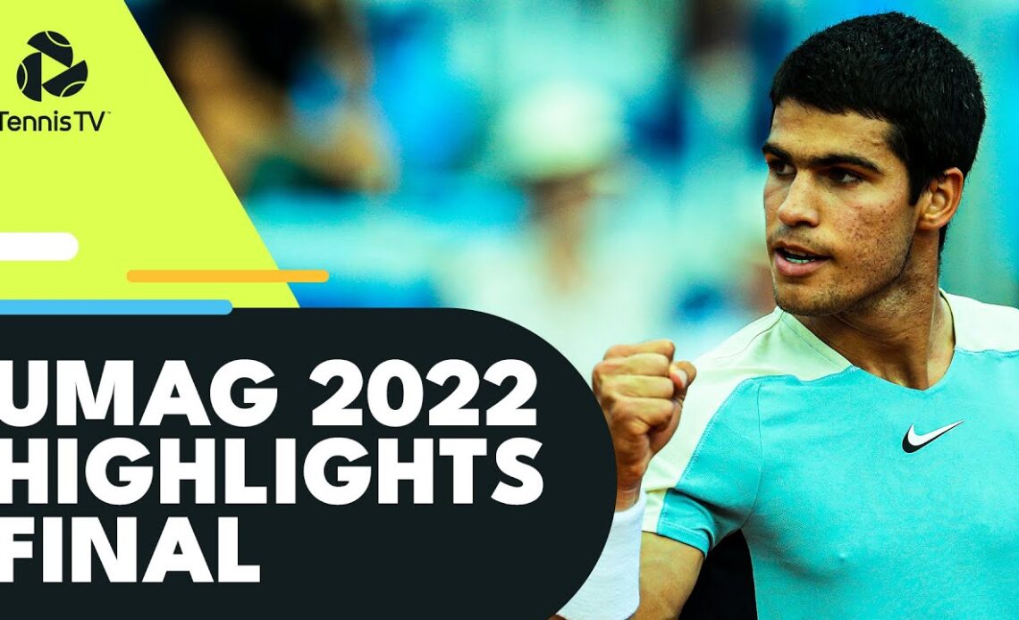 Carlos Alcaraz vs Jannik Sinner For The Title | Umag 2022 Final Highlights