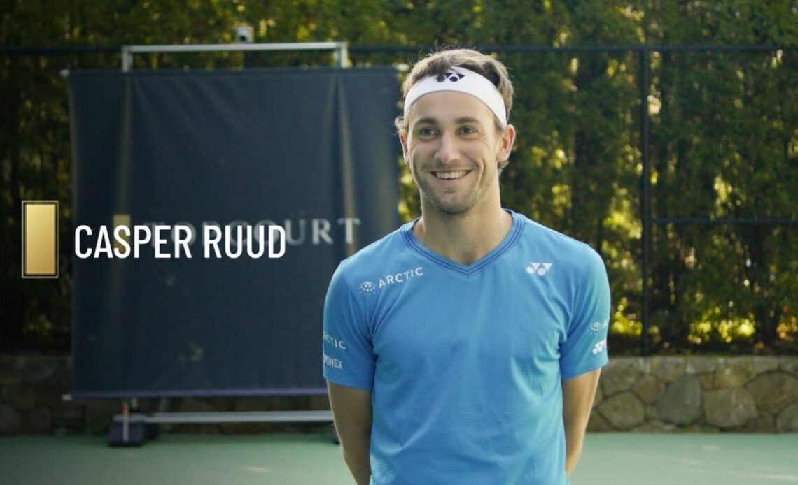 Casper Ruud | ATP x TopCourt Tutorial