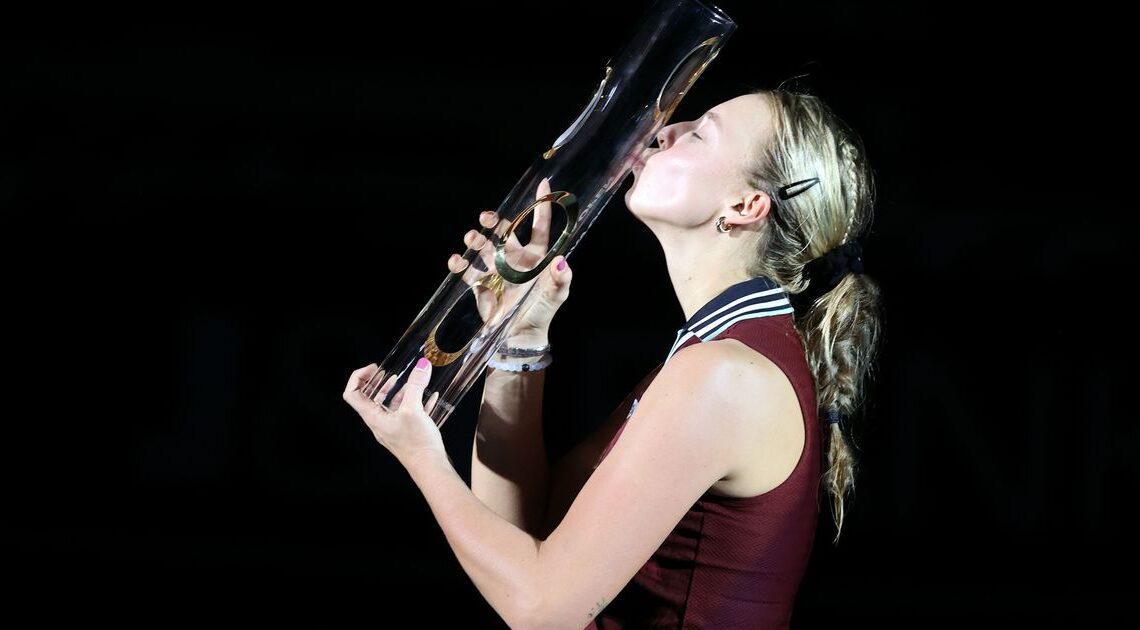 Champion's Reel: How Anett Kontaveit won Ostrava 2021