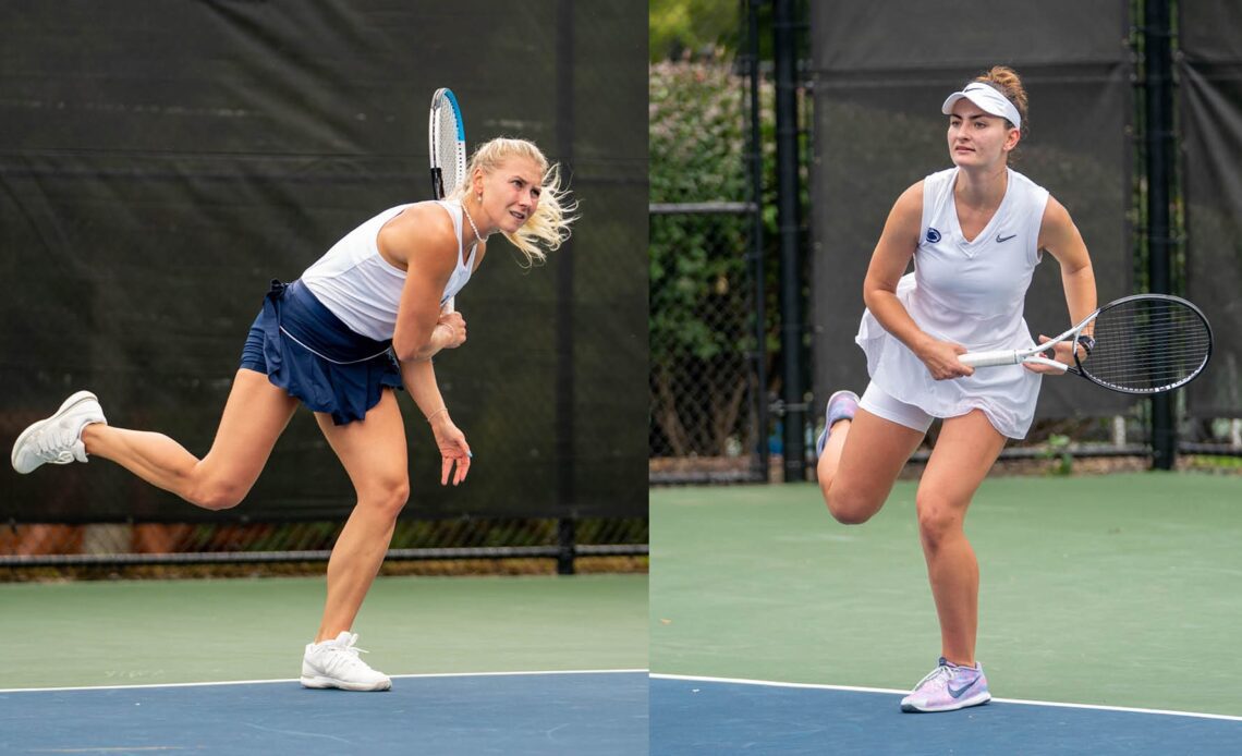 Chekhlystova and Zuffova Compete at the ITA Women’s All-American Championships