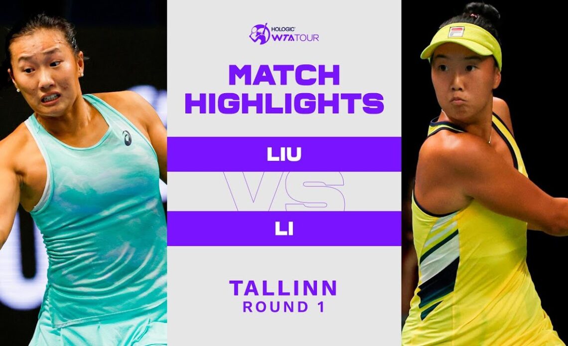 Claire Liu vs. Ann Li | 2022 Tallinn Round 1 | WTA Match Highlights