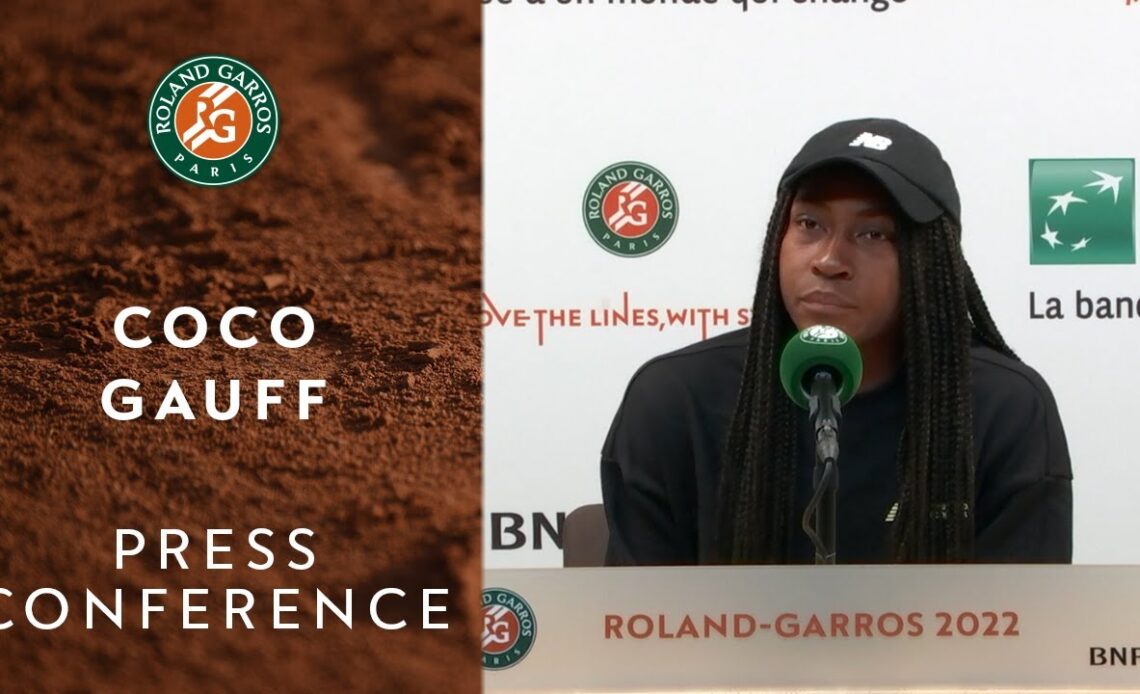 Coco Gauff - Press Conference after Final | Roland-Garros 2022