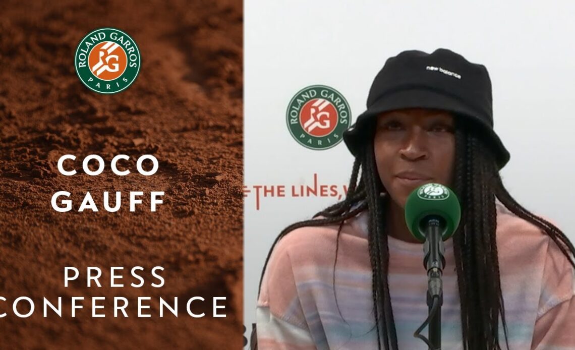 Coco Gauff - Press Conference after Semifinals | Roland-Garros 2022