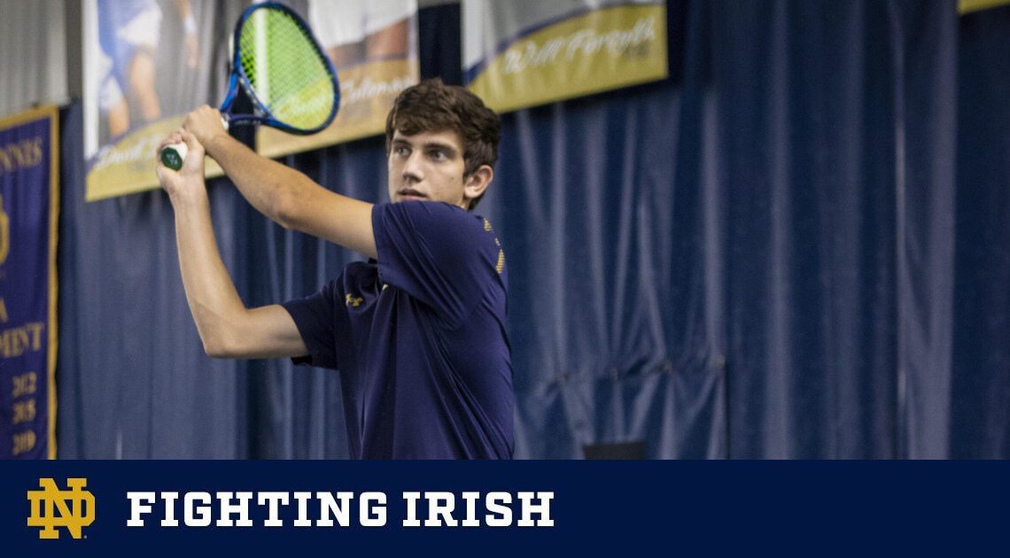 Corsillo and Halpin Each 2-0 on Day One of Regionals – Notre Dame Fighting Irish – Official Athletics Website