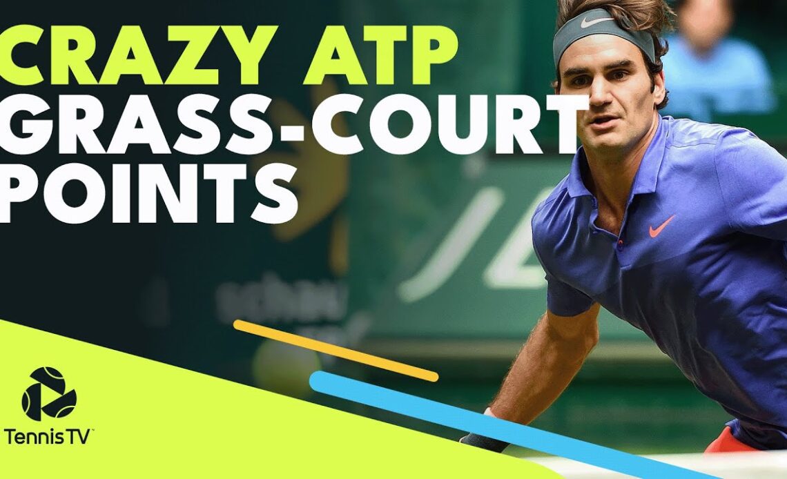 Crazy ATP Grass-Court Tennis Points!