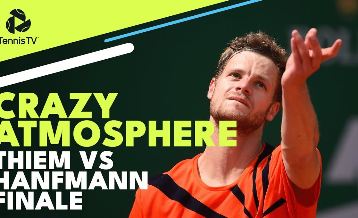 Crazy Atmosphere Dominic Thiem vs Yannick Hanfmann Finale! | Kitzbuhel 2022 Highlights