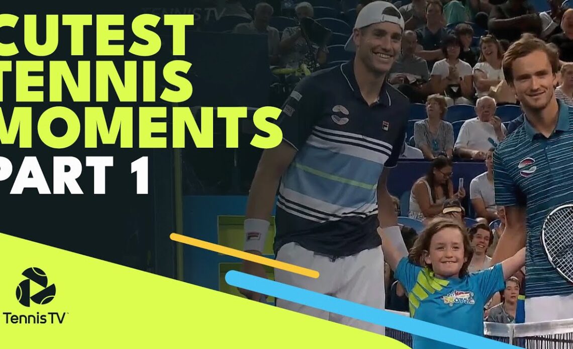 Cutest ATP Tennis Moments 🥰 | Part 1