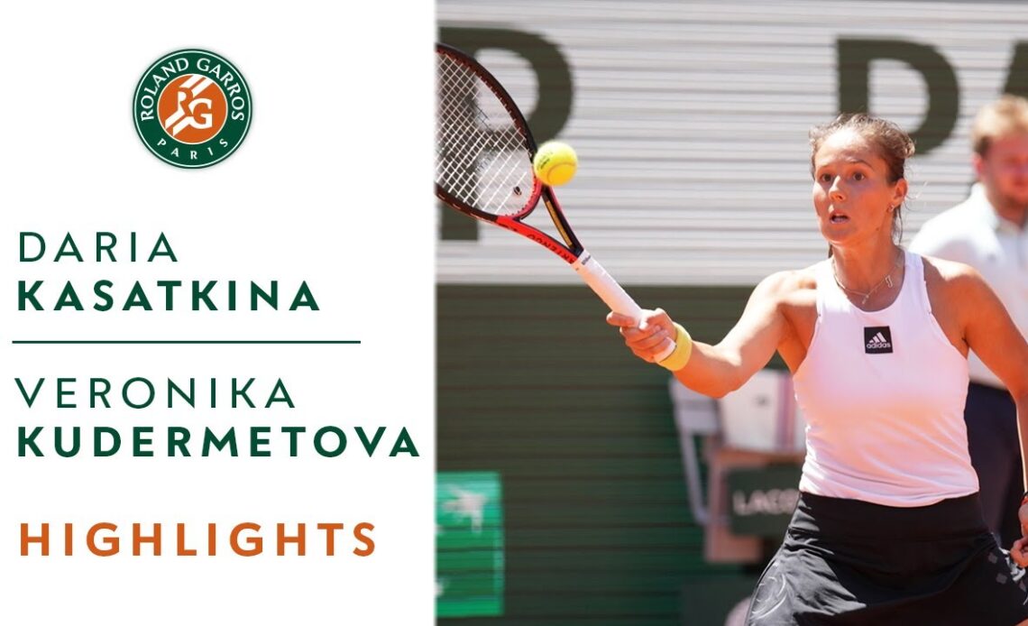 Daria Kasatkina vs Veronika Kudermetova - Quarterfinals Highlights I Roland-Garros 2022