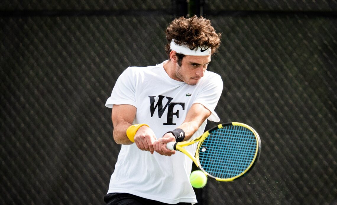 Demon Deacons Conclude Play at Wake Forest Invitational