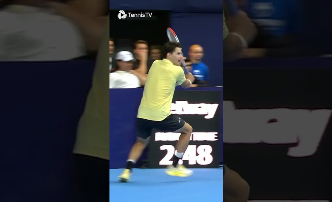 Dominic Thiem INSANE Return