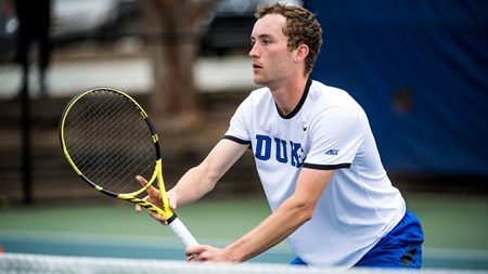 Duke Battles on Day One of ITA All-American Championships