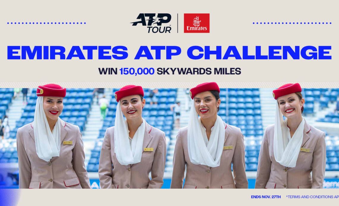 Emirates ATP Challenge: Enter For A Chance To Win Amazing Prize | ATP Tour