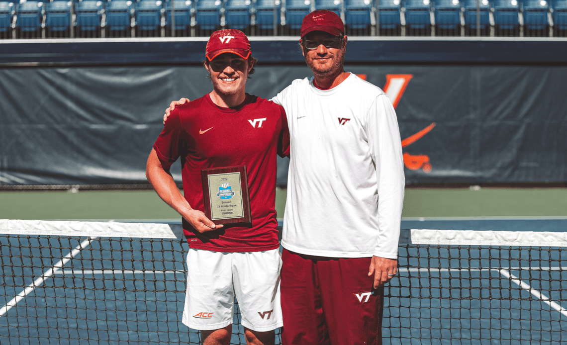 Fishback claims ITA Atlantic Regional singles title