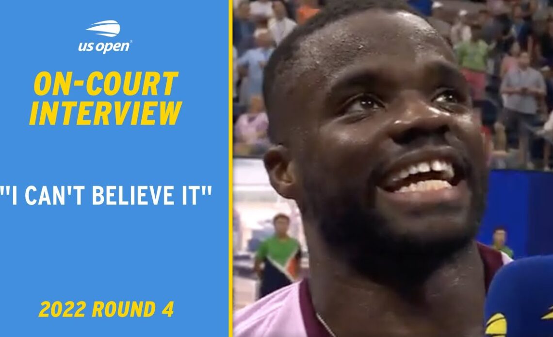 Frances Tiafoe On-Court Interview | 2022 US Open Round 4