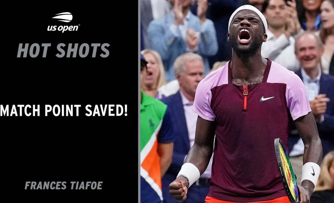 Frances Tiafoe Shows Incredible Heart to Save Match Point | 2022 US Open