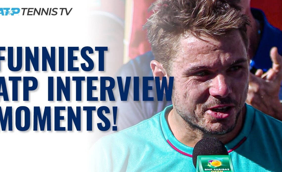 Funniest ATP Tennis Interview Moments 🎤😂