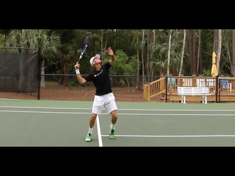 Funny Tennis Overhead Drill: USTA Trick Shot Showdown