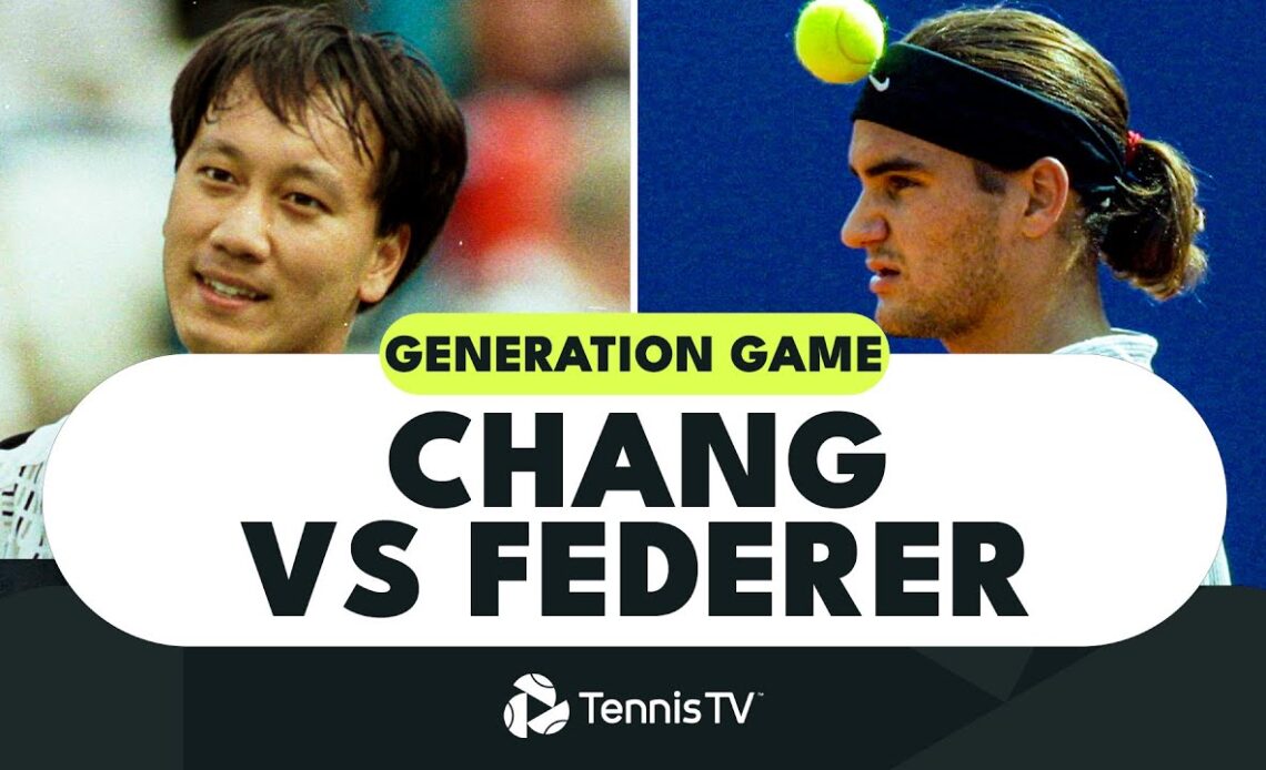 GENERATION GAME: Michael Chang vs Roger Federer | Monte-Carlo 2001 Round 1 Highlights