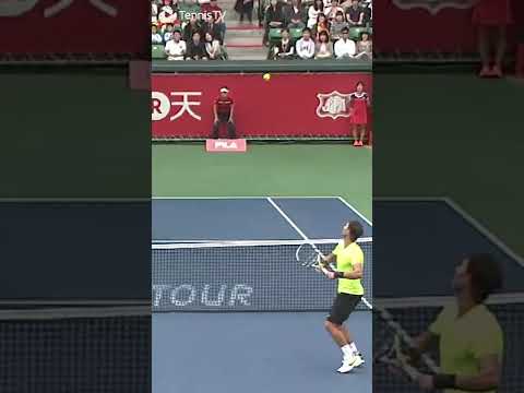 Gael Monfils Hilarious Tactic vs Nadal!