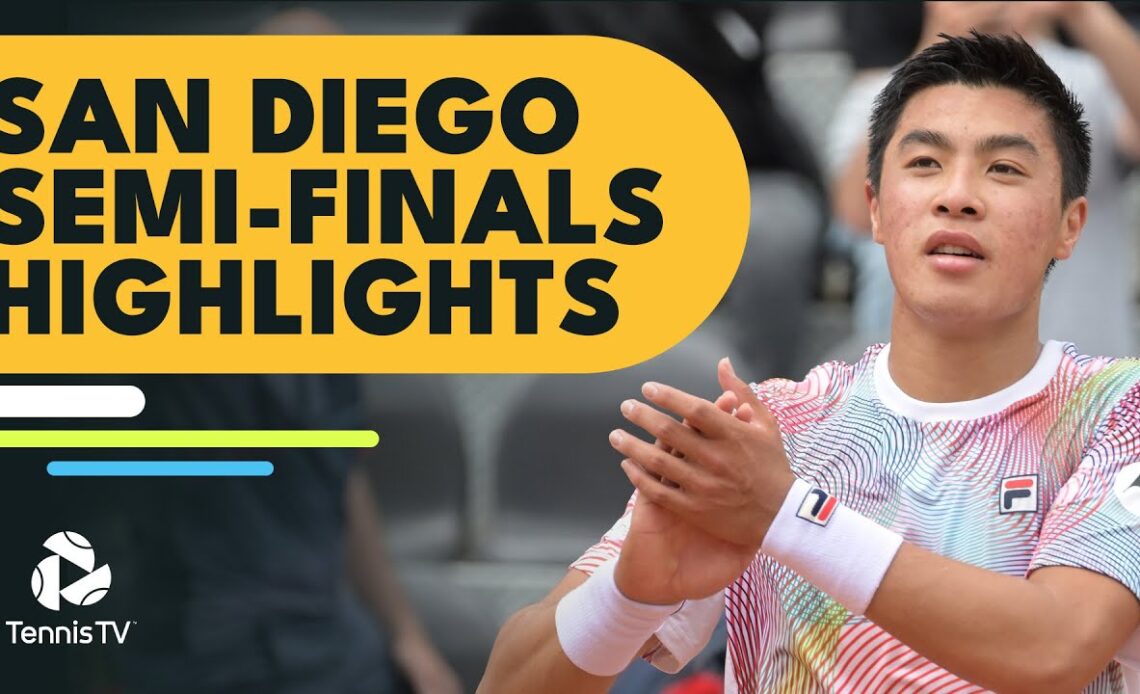 Giron Battles Evans; Nakashima Faces O'Connell | San Diego Open Semi-Final Highlights