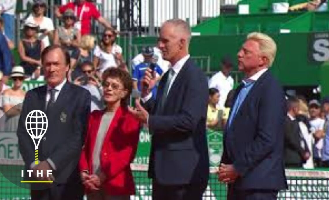 Hall of Fame Ring- Boris Becker, Monte-Carlo Rolex Masters 2018