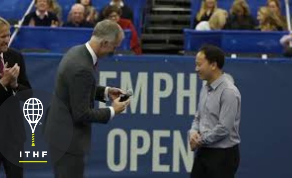Hall of Fame Ring Presentation-  Michael Chang, Memphis Open 2015
