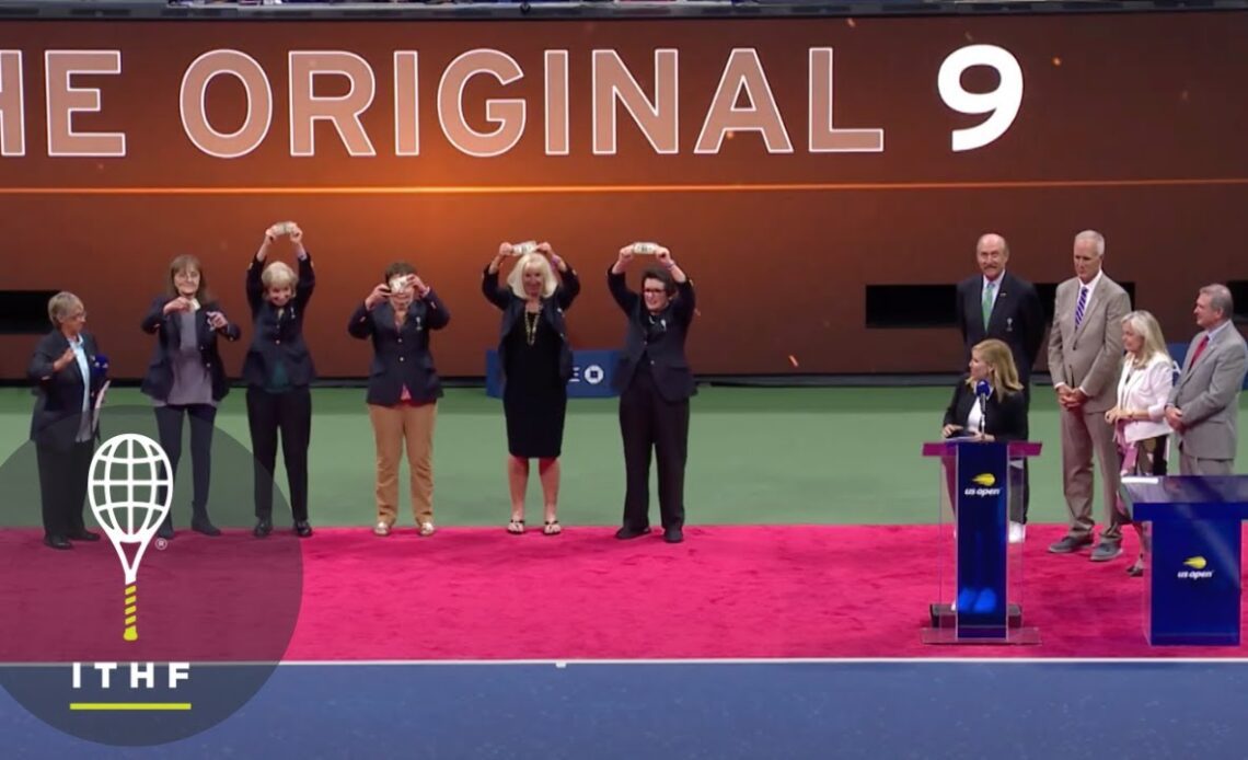 Hall of Fame Ring Presentation- The Original 9, US Open 2021