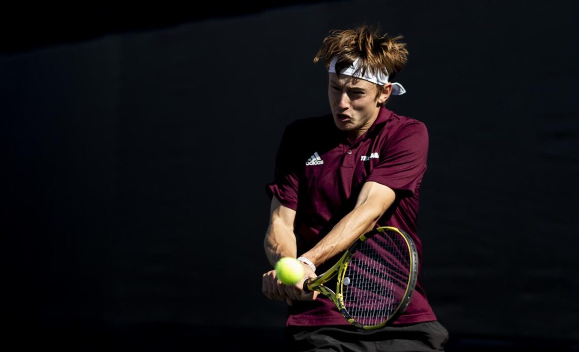 Hilderbrand, Schachter Advance to ITA Quarterfinals - Texas A&M Athletics