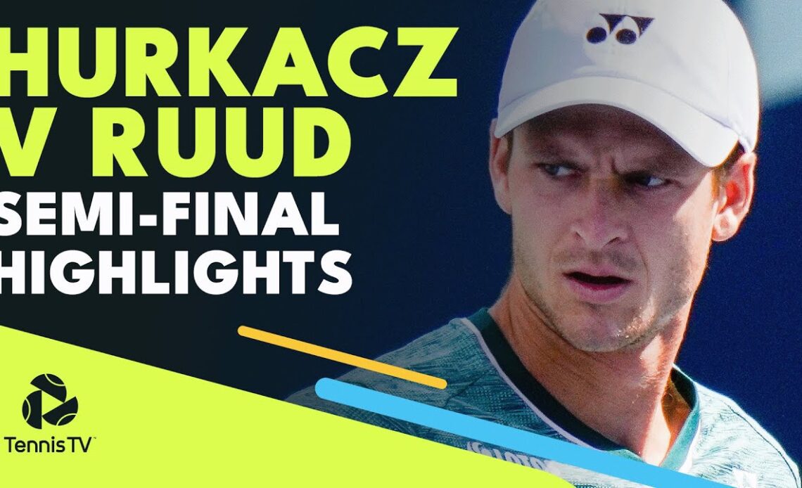 Hubert Hurkacz vs Casper Ruud | Montreal 2022 Semi-Final Highlights